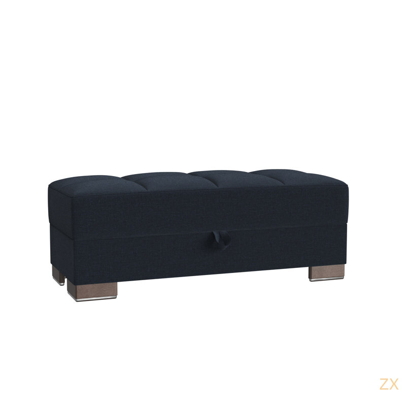 Repose-pieds avec rangement Primenest Nimbusflow, Bleu