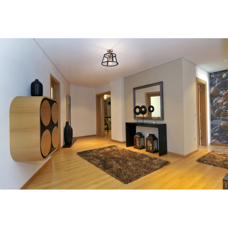 Plafonnier semi-encastré 3 lumières 14 po Brielle