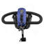 Scooter de mobilité compact 4 roues MAX SPORT BLUE avec porte-gobelet 2 en 1 et téléphone