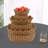 3Pcs Rattan Storage Baskets with Lid