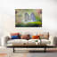 Delicate Butterfly Pair Delicate Romantic Serene Butterfly Nature Wildlife Wall Art Print 1 Piece Wrapped Canvas Wall Art-2094368930