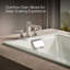 Baignoire tourbillon en fonte émaillée avec chauffe-eau 60 po x 32 po Tea-for-Two-51704231-125076002