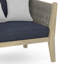 Chaise de patio avec coussins 