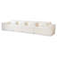 Canapé modulaire rembourré 4 pièces Berrysburg-129163569-129163568
