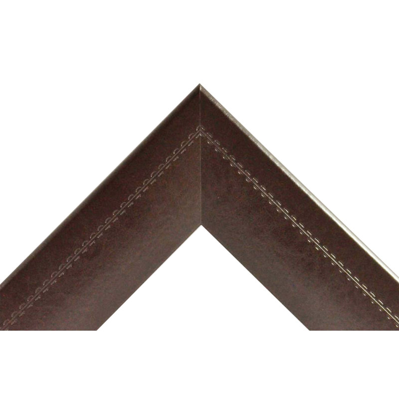 Ensemble de 4 miroirs muraux modernes et contemporains en cuir Arazeli Gregorio