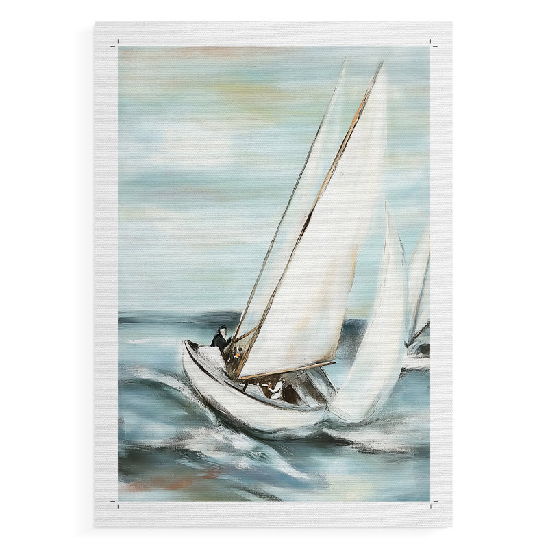 NAUTICAL Series L - Impression sur toile seulement - NON CADRE, H 27 po x l 18 po