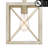 Darlington 1 - Light Kitchen Lantern Square/Rectangle Pendant-275312056
