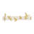 Music Notes and Birds Modern Abstract Wall Accent Sculpture Hanging Decoration Metal Wall Decor-124840247-124840251