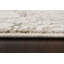Tapis décoratif de Ivoire géométriques à tissage électrique Bullis-30688994
