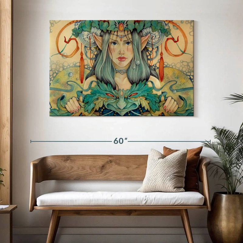 Leisha Calypso, 32" H x 48" W