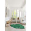 Plants Hand Knotted Cotton Washable Indoor Rug