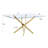 Arieyana 6 - Person Trestle Dining Set-87414652