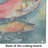 Salmon Glass Cutting Board Large