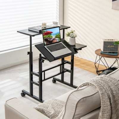 Adjustable Metal Base Standing Desk