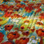 Jeté Greenland Home Fashions Poppies - 50 po x 60 po à motif floral en microfibre avec dossier en coton et bourre en polyester
