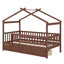 Lit en bois avec deux tiroirs-972733560