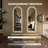 65" X 21" Arch Design LED Full Length Mirror ,Dimmable,  High Definition & Explosion-Proof, Full-Length Standing Or Wall-Mounted - Brightly Lit For Makeup, Studio, And More