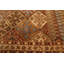 Tapis brun Jamshidpour 3 pi 8 po x 5 pi 10 po