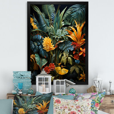 Mystic Tropical Flowers Composition - Fleurs saisonnières