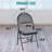 18'' H Metal Folding Side Chair