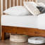 Lit plateforme espresso en bois massif avec lattes en bois sans sommier à ressorts facile à assembler 12 po-106402298-119733070
