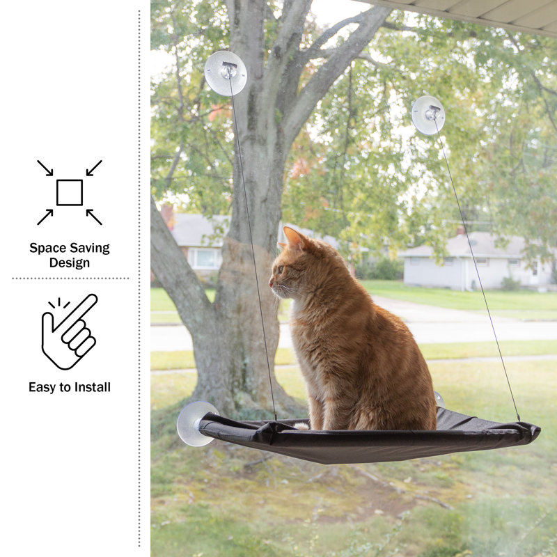 Perchoir pour chat PETMAker, pour grands chats, noir