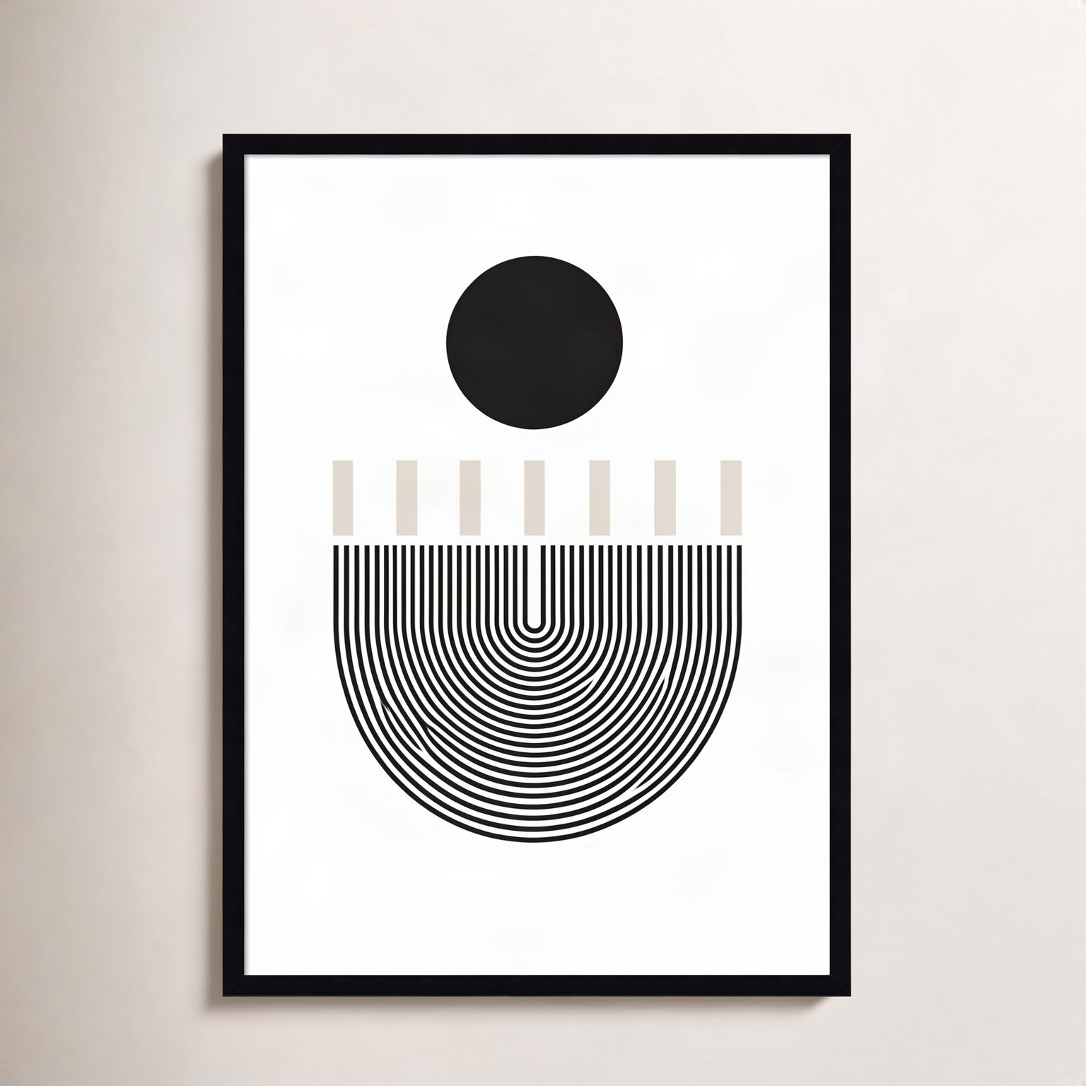 All Rise by Simon West, Black, 34.25" H x 24.25" W x 0.88" D