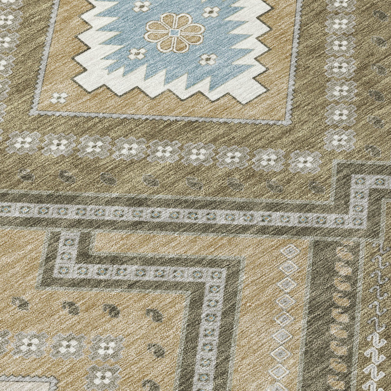 Tapis d'intérieur / extérieur lavable Solene , 8' x 10'