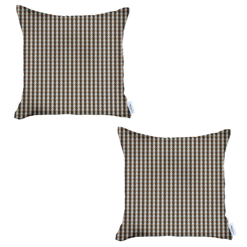 Housse de coussin en polypropylène, Brun clair