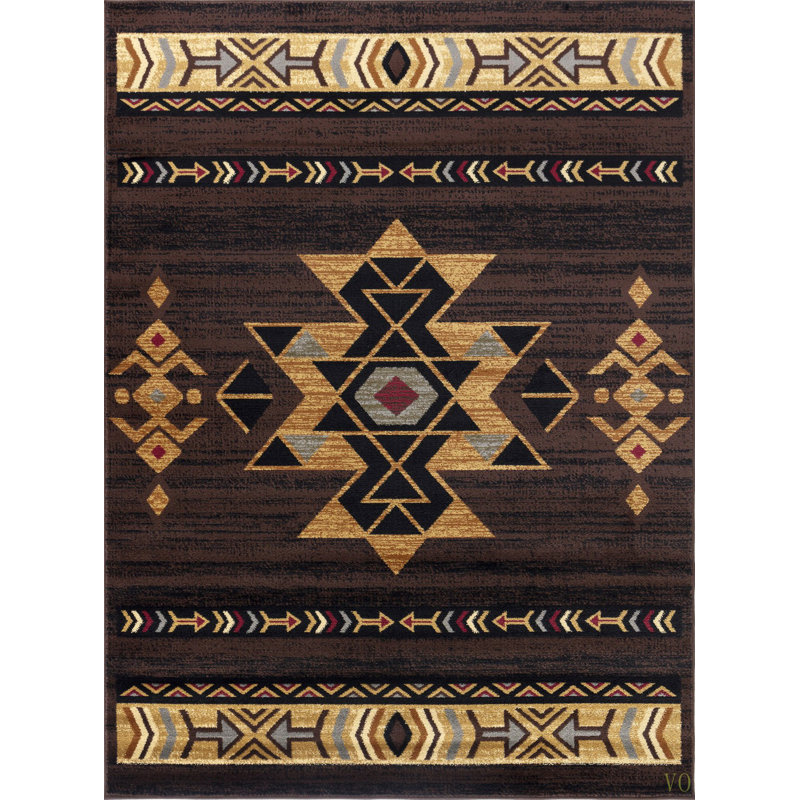 Tribes 2 Ft. 7 In. X 7 Ft. 3 In. Southwest Area Rug, Runner 2'7" x 7'3"