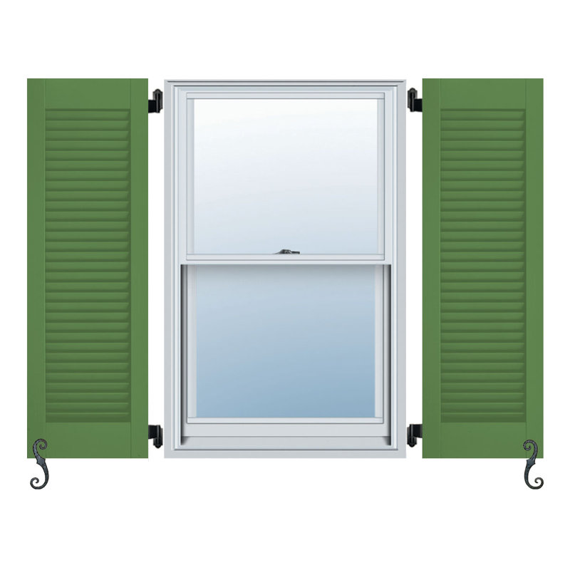 Paire de volets Atlantic, Pin, 18 po, 45 po