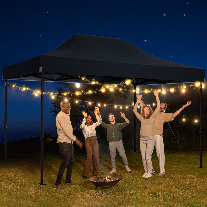 Classic  Gazebo – Timeless Design, Black