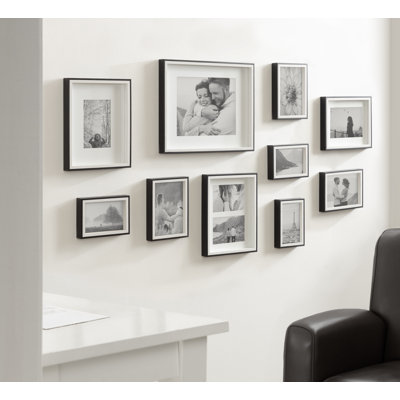 Emani Picture Frame - Set of 10 with Mat