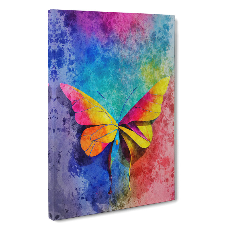 Special Butterfly - Wrapped Canvas Print, 50cm H x 35cm W x 3cm D