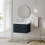 Ensemble de meuble-lavabo mural simple 31 po Macmullin-308027184-308027191