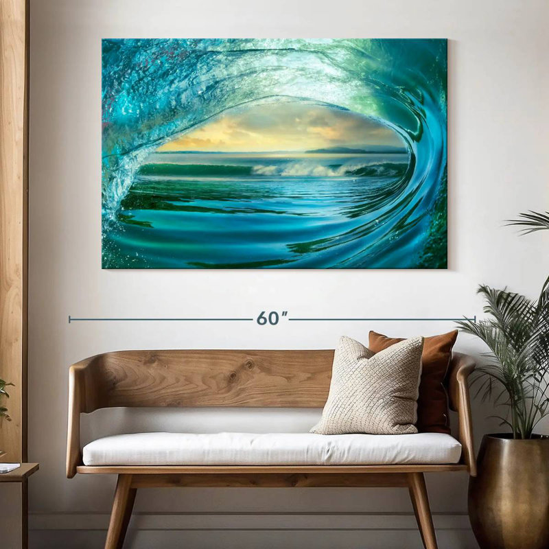 Gillard Big Wave I, 34'' H x 51'' W