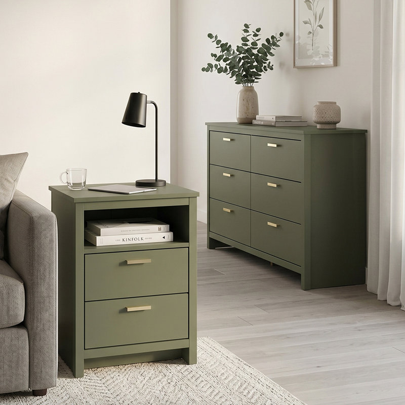 BONNY Piece Bedroom Set, Kale Green