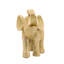 Statuette d'éléphant moderne en résine pour la décoration intérieure - Sculpture décorative pour table, bureau, étagère et salon - 18 cm-1284719985