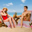 Serviettes de plage 100% coton 35 x 60 po Peshtemal-1188174052-1203489146