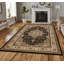 Non Slip Traditional Round Rug 120x120 cm – Turkish Polypropylene Carpet for Living Room, Bedroom & Dining Room-1334366447