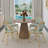 Altesa French Bistro Outdoor Dining Chairs Set of 4, Woven Indoor/Outdoor Dining Chair for Kitchen and Patio-2061196659