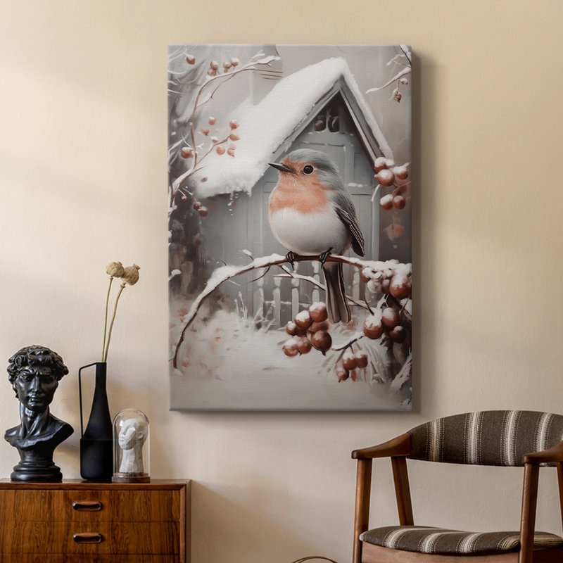 Art des Fêtes de Noël -Série 2-CDxxii-galerie Cavas personnalisée, H 12 po x l 8 po
