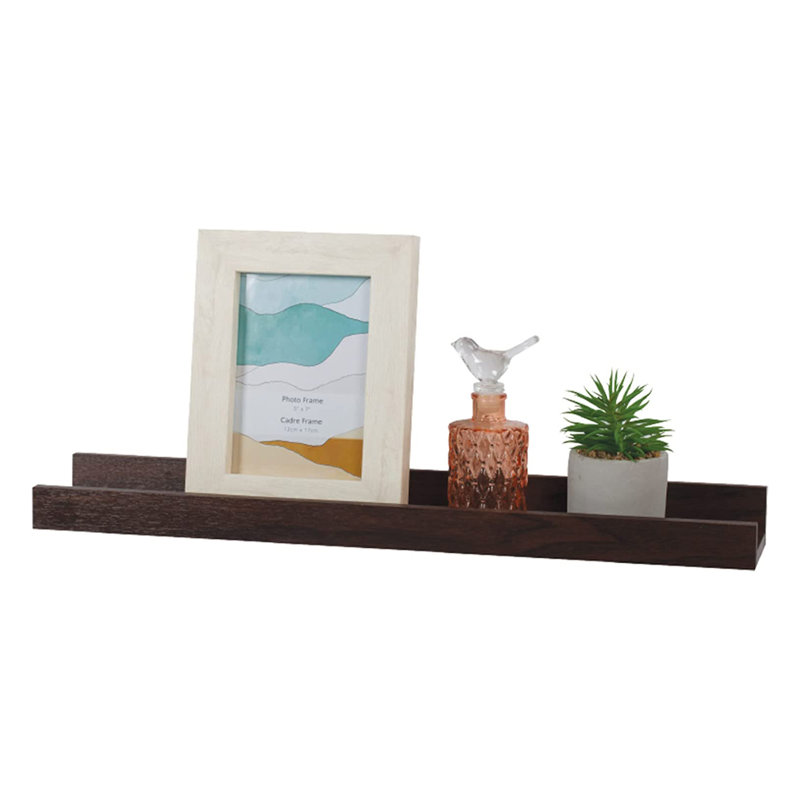 Tablette murale flottante Loon Peak®, Brun foncé