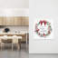«Merry Little Wreath», oiseau traditionnel, paysage, impression d'art mural-1029463084