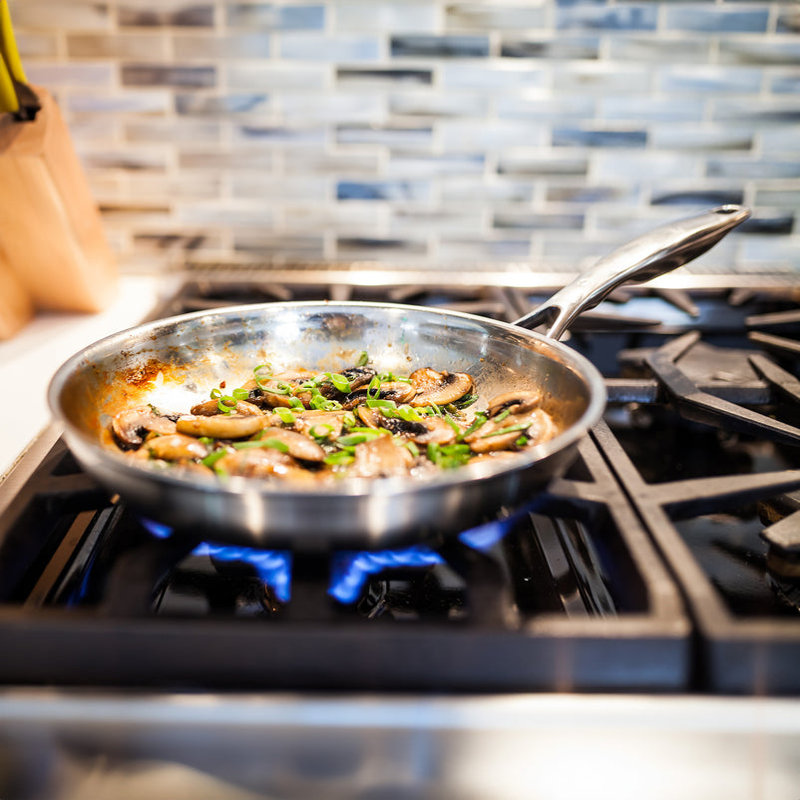 Swiss Diamond Premium Clad 8" Fry Pan - Induction, 11"