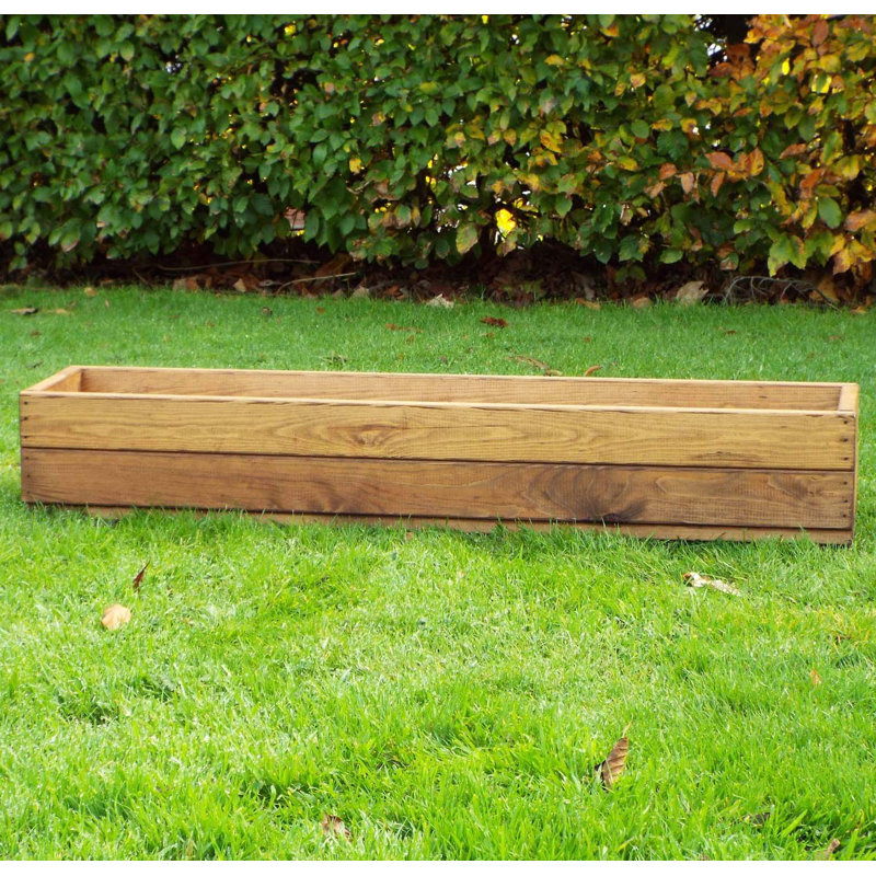 Samuel Alexander Wood Pot Planter