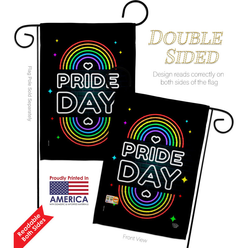 Double Sided 18.5'' H x 13'' W Polyester Kwanzaa Flag Set