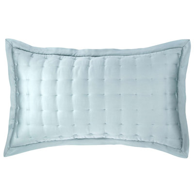 Silken Solid Puff Sham
