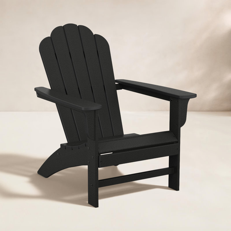 Chaise Adirondack POLYWOOD Country Living by POLYWOOD, Noir