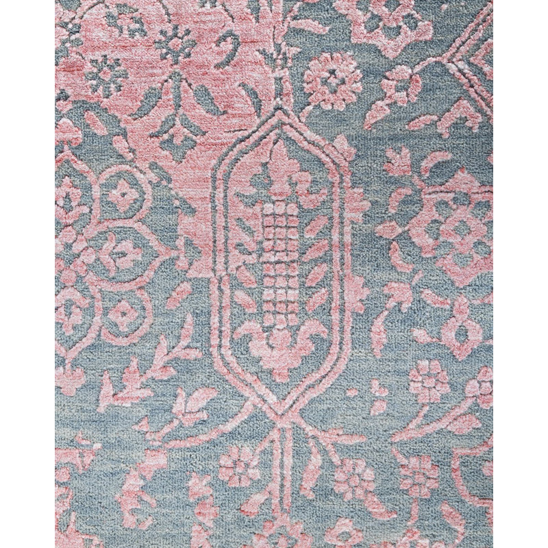 Overdyed One-of-a-Kind 9' 1" X 11' 10" Hand Knotted Area Rug